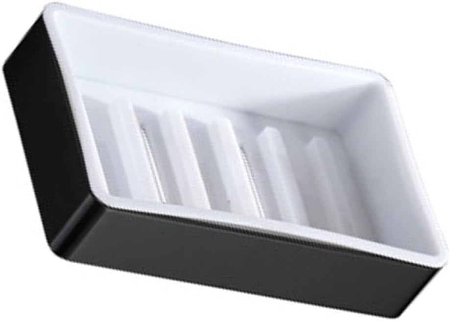 Soap Holder with Drain Rack Detachable Wall Mounted for Shower