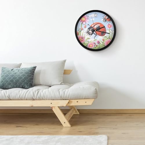 Horloge murale numérique pour salon et bureau sans effort - 5