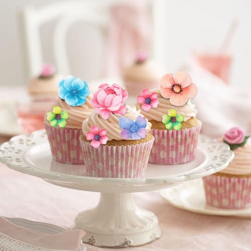 Dazzjoy essbare Blumen für Torten und Cupcakes, 36 Stück, Bild 5 von 6
