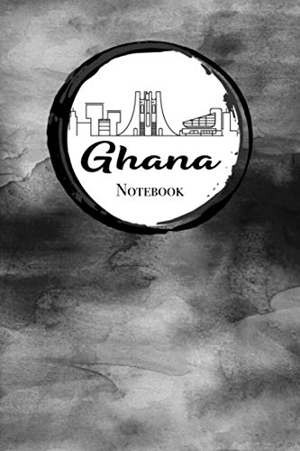 Ghana Lined Notebook: Blank Journal Diary