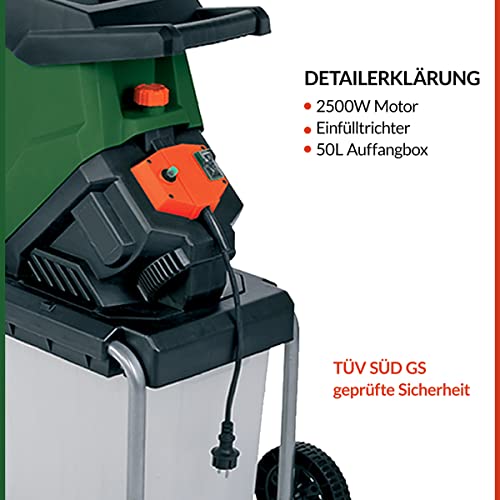 Messerhäcksler Gardebruk Gartenhäcksler 3100 W bis 40 mm