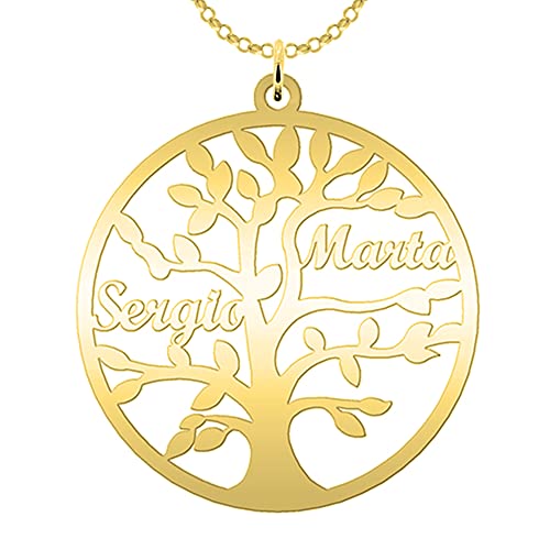 I MIEI GIOIELLI PERSONALIZZATI - Collana con albero della vita da donna...