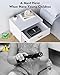 HOLEWOR Gun Safe Small Pistol Safe Biometric Gun Lock Box for Handgun, Fingerprint Quick Access Portable Pistol Case for Car Travel Nightstand Bedside