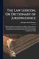 Amazon.com: The Law Lexicon, Or Dictionary of Jurisprudence