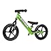Strider 12” Sport Bike, Green - No Pedal Balance Bicycle for Kids 1 to 4 Years - Includes Safety Pad, Padded Seat, Mini Grips & Flat-Free Tires - Tool-Free Assembly & Adjustments