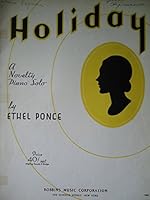 HOLIDAY, A NOVELTY PIANO SOLO B00VB2SZNA Book Cover