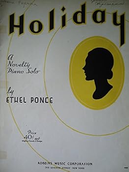 Paperback HOLIDAY, A NOVELTY PIANO SOLO Book