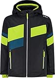 CMP - Kid Jacket Snaps Hood, Boy, Antracite, 128