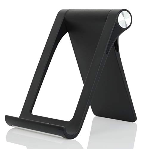 Cell Phone Stand Holder - Uniwit Multi-Angle Adjustable Phone Desk Stand Tablet Holder for iPhone 12 11 Pro Max XS XR 8 Plus 6 7 Samsung Galaxy S10 S9 S8 S7 Edge S6 Android Smartphone