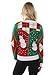 Women's Ugly Christmas Sweater - Snowmen Dancing Cardigan
