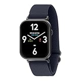 Reflex Active Series 37 Smart Calling Watch for Men with Heart Rate Sleep Monitor, Step Counter, IP68 Waterproof, Sleep Monitor and Blue Grey Strap