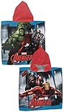  Toalla Avengers Poncho Avengers Microfibra Los Vengadores 50x100cm