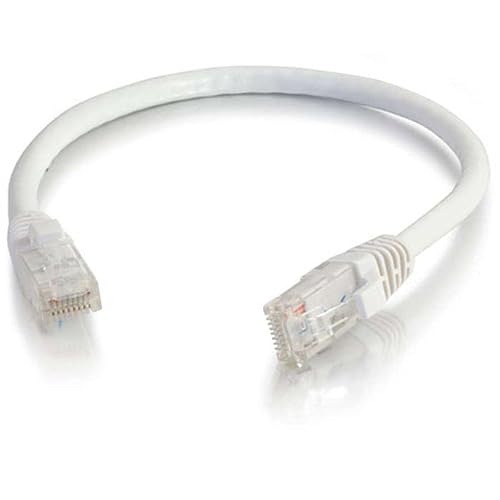Miniatura 60 de C2G Cable de conexión cruzada Cat6, cable de remiendo Cat6 sin blindaje y sin engancho, cable Ethernet cruzado rojo, cable Ethernet UTP sin engancho