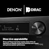 Receptor de Cine en Casa Denon AVR-A10H 13.4 Canales 8K (150W x 13), Transmisión Inalámbrica vía HEOS Integrado, WiFi y Bluetooth (Renovado) 8
