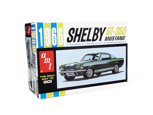 Mustang GT-350 1966 maquette AMT 1:25 de haute précision