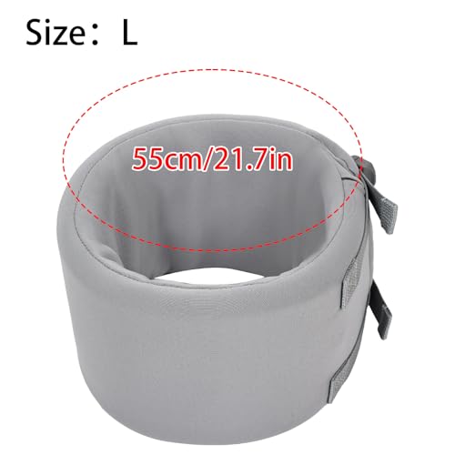 Escudo ajustable y collar de contención cervical para cuidado de la rodilla 7