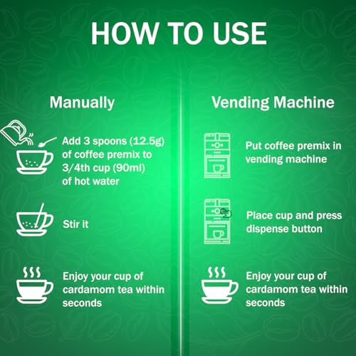 Image of ATLANTIS 3 in 1 Nukkad Instant Tea Premix Powder 2 Kg for Vending Machine