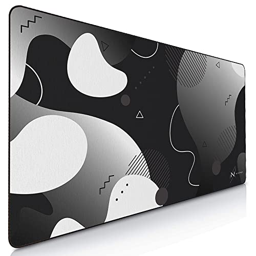 Nyfter - Tapis de Souris de Jeu XXL Wave 900 x 500 x 3 mm