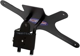 STO N SHO Front License Plate Bracket Compatible with 2021-2024 Ford Bronco with HD Modular Bumper WITH ACC