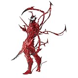 Ghzste Venom Figurine d'action en PVC, personnage créatif, jouet d'ornement de bureau, objet de collection, figurine de film d'action, articulation, poupée mobile, jouet, Rouge