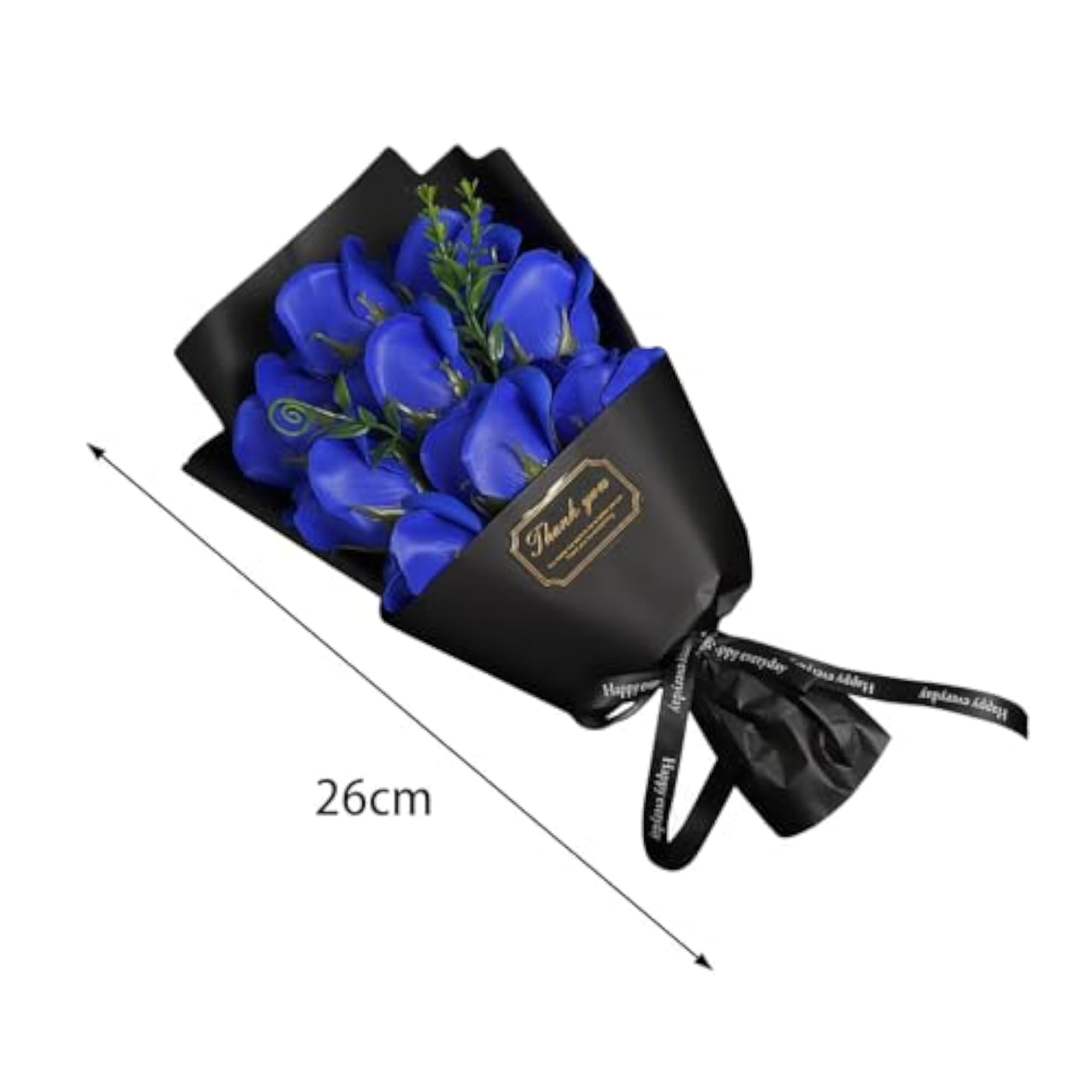 2xRose Flower Gift Ornament for Birthday Anniversary