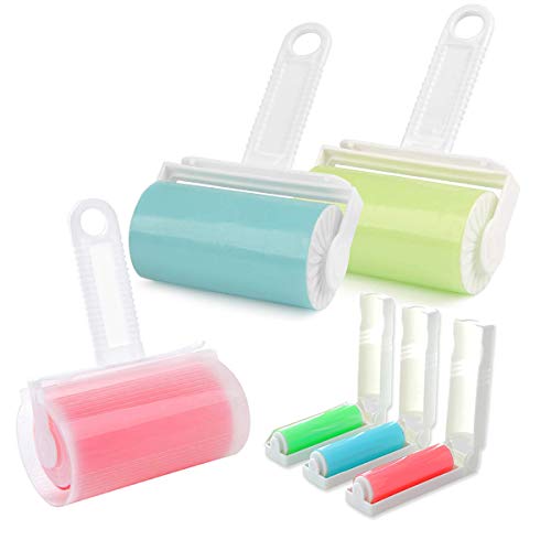 360 Fogli Totale Rullo Levapelucchi Per Animali - 6 Rotoli Ricarica Manico, 360 Fogli Totali, Per Vestiti E Divani Spazzola Adesiva