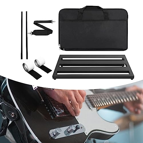 Dynwave Placa de Pedal de de Guitarra Profissional Estojo de Pedalboard Liga de Alumínio Leve Fácil