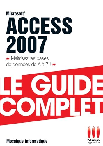  Access 2007 (French Edition)
