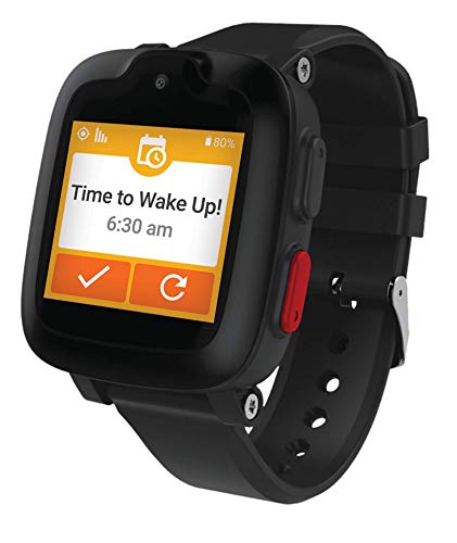 Freedom Guardian Mobile Watch Senior Medical Alert System by Medical Guardian™ - GPS Location Bracelet, Senior Alert, 24/7 Alert Button for Seniors, Nationwide AT&T Cellular (1 Month Free) (Black)
