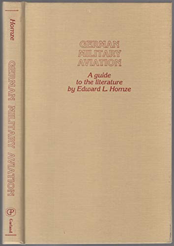 GER MILITARY AVIATION (Military history bibliographies)