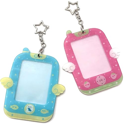 Dexprosy ���^�t�H�g�J�[�h�z���_�[�L�[�`�F�[�� - 2�p�b�N�����A�N�����ی�X���[�u 2.32x3.5�C���`�̎ʐ^�A�g���ؖ����A�o�X�A�w���J�[�h�p(�u���[�A���[�Y�s���N)