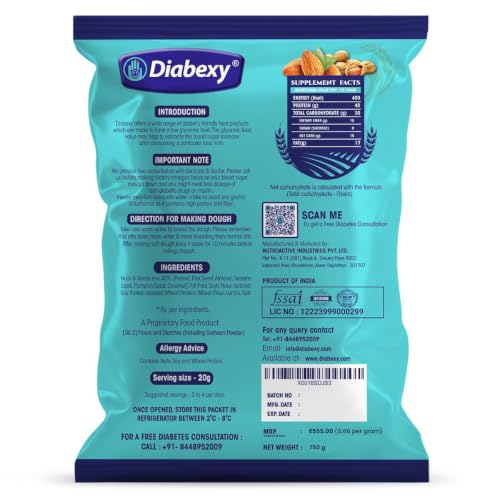 Image of Diabexy Atta Sugar Control for Diabetes - 750g