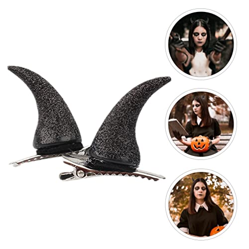 Épingle à cheveux corne de démon avec fixation stable pour cosplay - 3
