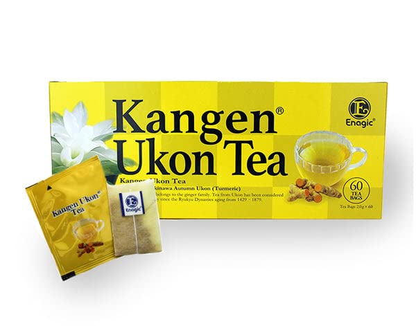 Compatible/Replacement for Enagic Ukon Tea Organic Okinawa Tumeric 60 Sachets