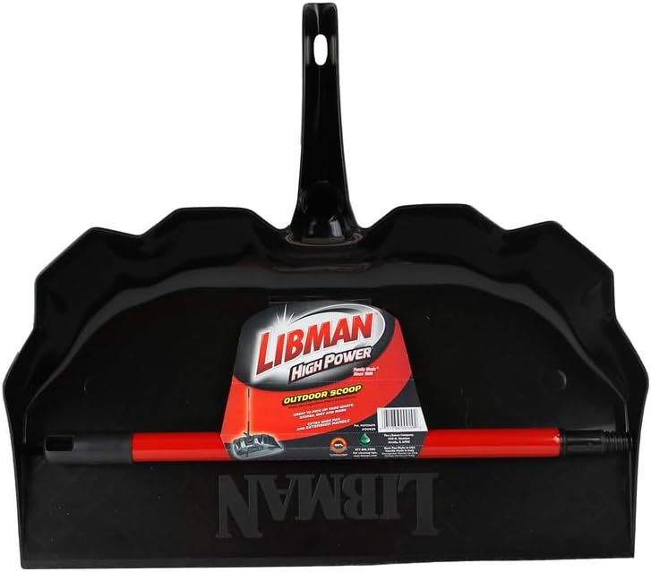 Libman 929 Outdoor Scoop with Telescoping Handle