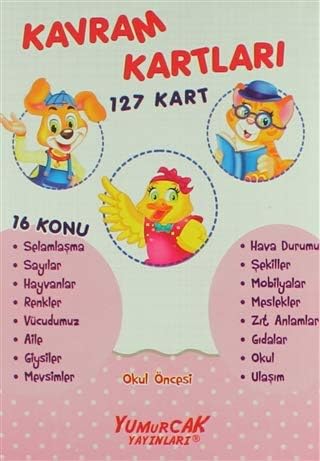 Kavram Kartları 127 Kart