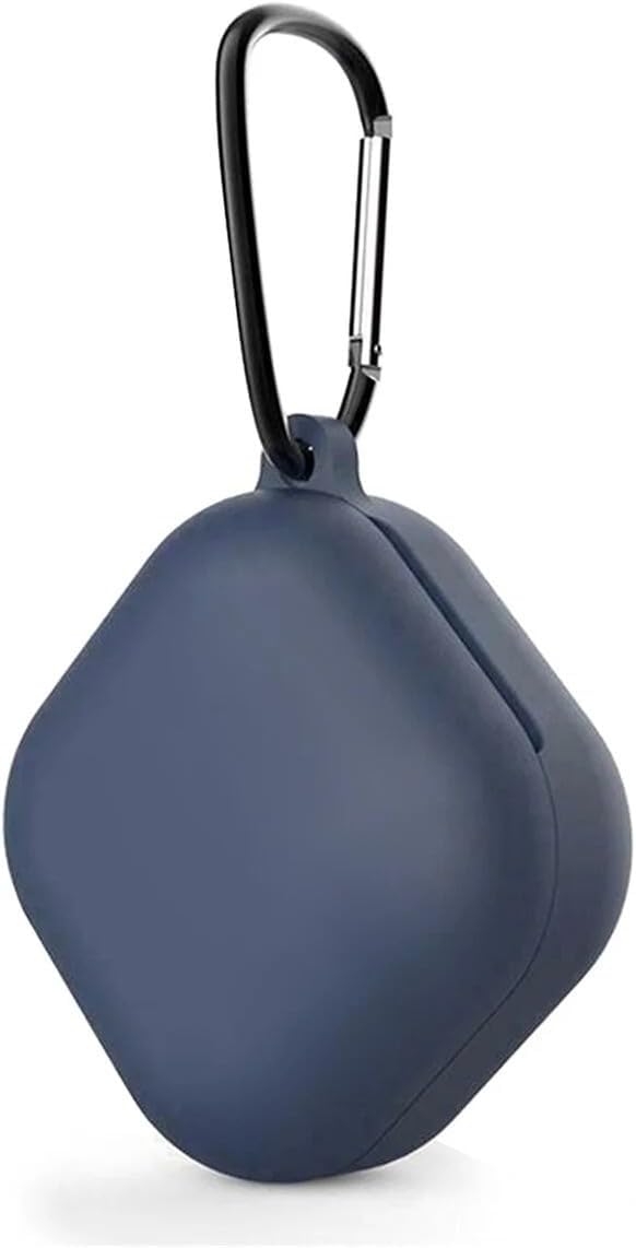 Samsung Galaxy Buds Core İle Uyumlu Silikon Renkli Kılıf (Lacivert)