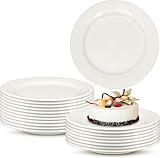 Élégantes et pratiques : avec leur design élégant et minimaliste, nos petites assiettes ajoutent une touche d'élégance à n'importe quelle table, idéales pour les événements décontractés et formels. Vaisselle blanche simple ou parfaite seule pour toutes les occasions.