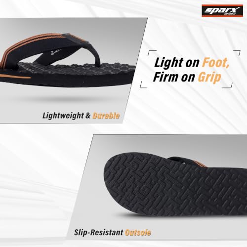 Image of SPARX Flip Flops for Men - Lightweight Comfortable Daily Wear Slippers with Soft Footbed, Flexible Sole & Superior Comfort