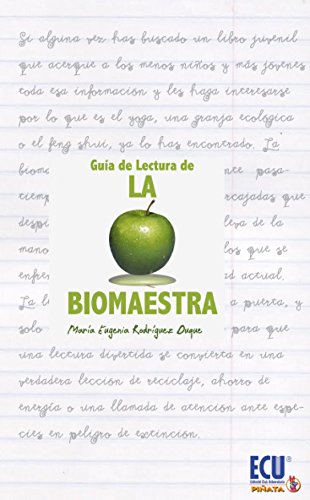 Portada de La biomaestra: guia de lectura