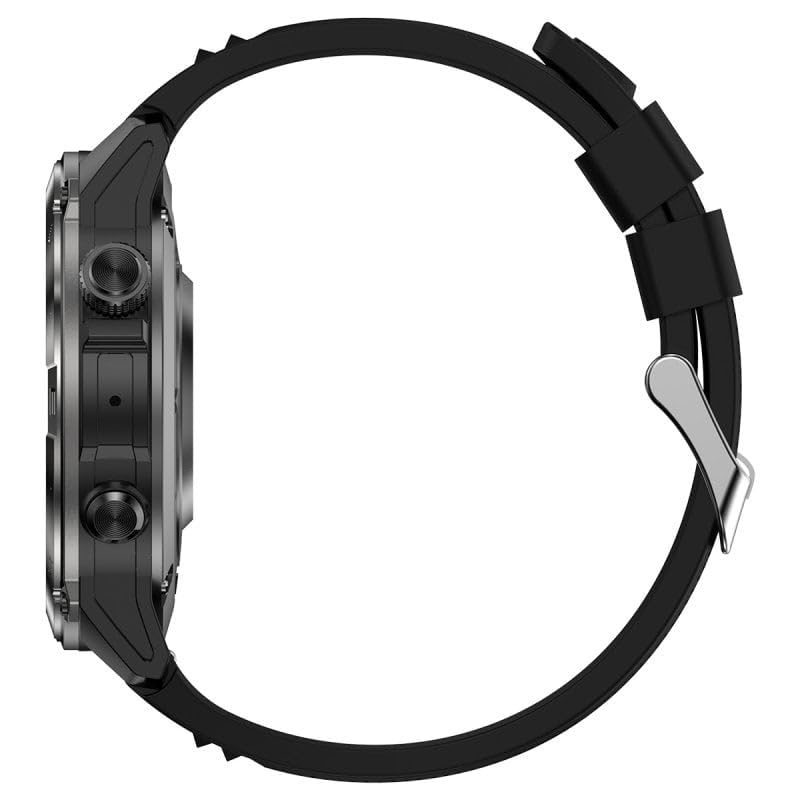 Nilait Watch Cometta One Smartwatch Outdoor GPS para Senderismo, Trail Running y Trekking, Pantalla AMOLED 1.43", GPS Dual Band L1+L5, Brújula, Altímetro, Barómetro, IP68, 3ATM, Negro