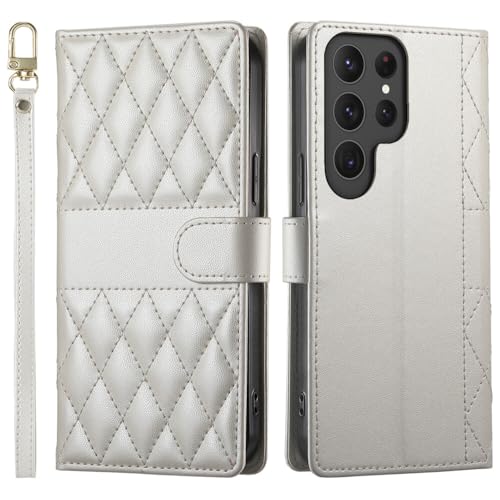 Étui écran protégé iPhone Vivo Y36 5G blanc rabat cuir aimanté