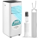 ❄️ Massima praticità: climatizzatore portatile compatto con ruote e kit finestra incluso, pronto all’uso senza installazioni complesse, facile da spostare tra più ambienti.