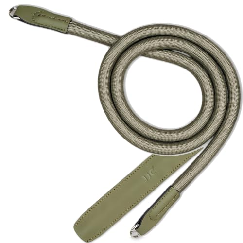 JJC Sangle tour de cou pour appareil photo reflex numérique, 100 cm, corde en nylon minimaliste, sangle d'épaule pour appareil photo reflex numérique,...