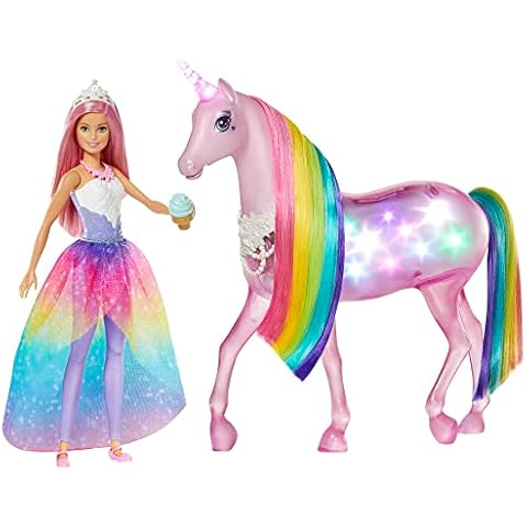 Barbie Dreamtopia Unicorn with Lights & Sounds Cover