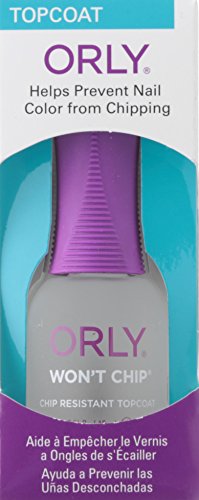 Orly Top Nail Coat, Won't Chip, 0.6 Ounce #TOP22