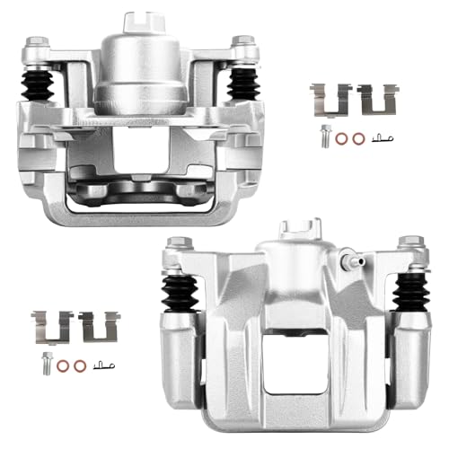Image of SCITOO 19B6447 19B6446 Rear Left & Right Disc Brake Calipers Assembly w /Bracket For Honda For Odyssey 2011-2017