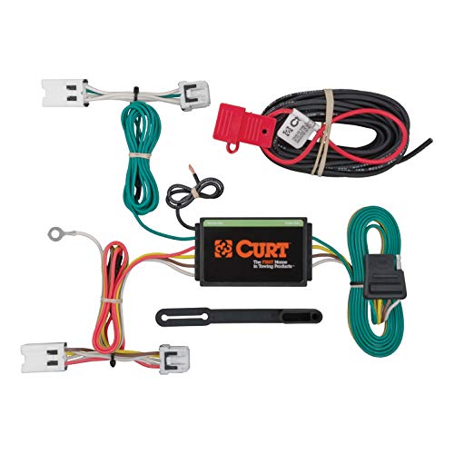 CURT 56205 Vehicle-Side Custom 4-Pin Trailer Wiring Harness