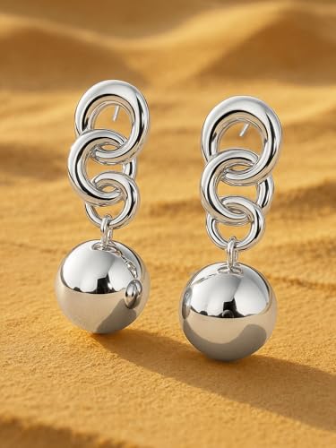 Image of Rubans AD Drop Earrings Trendy Fashion Gift for Women & Girls
