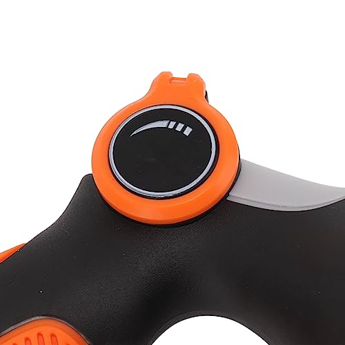 Pulverizador de bico de jardim laranja 10 modos de irrigação manual bico de mangueira de água para f